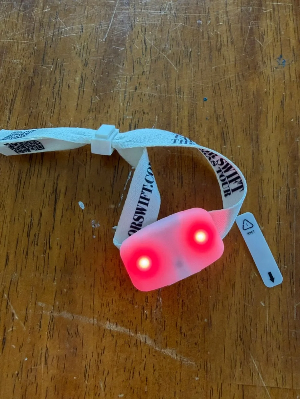 Taylor Swift Eras tour light up wristband